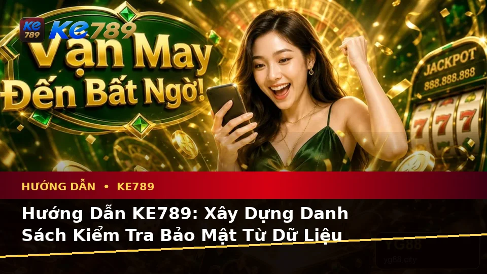Hướng Dẫn KE789: Xây Dựng Danh Sách Kiểm Tra Bảo Mật Từ Dữ Liệu Ưu Đãi Trước Khi Dùng Khuyến Mãi Tại ke789pg.bet