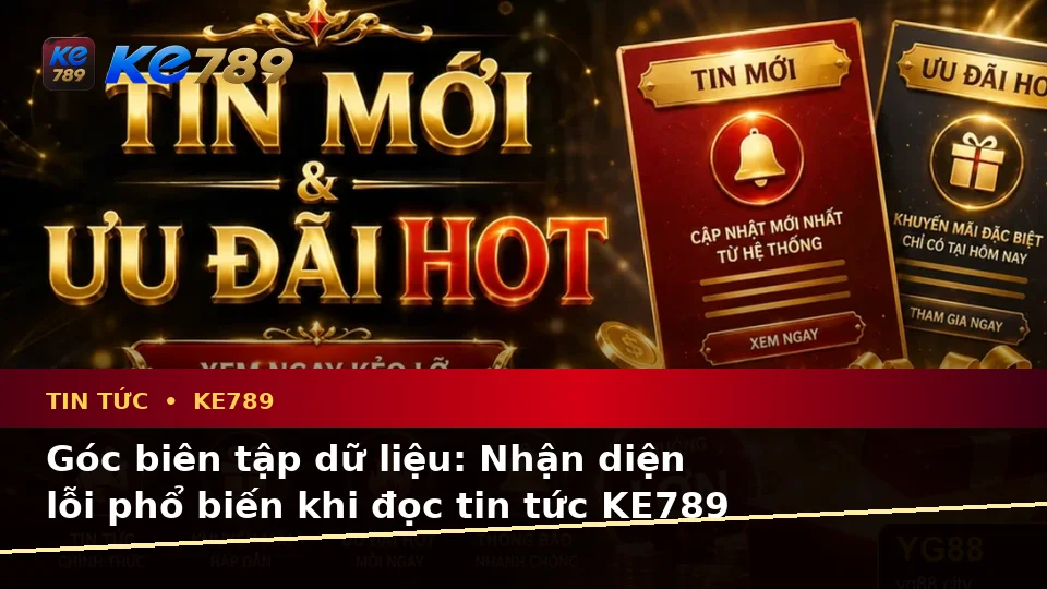 Tin Tức KE789 Tại ke789pg.bet: Nhận Diện Lỗi Phổ Biến Và Cách Xử Lý Có Trách Nhiệm Với Ưu Đãi Qua Góc Nhìn Dữ Liệu