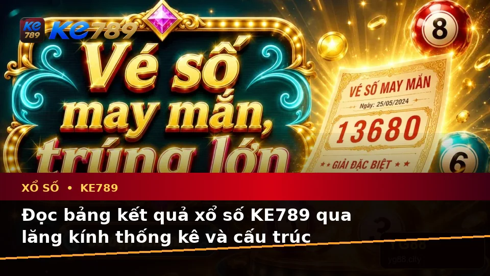 Xổ Số KE789: Kiểm Tra Giao Diện Và Đọc Dữ Liệu Kết Quả Từ Ảnh Vé Số – ke789pg.bet