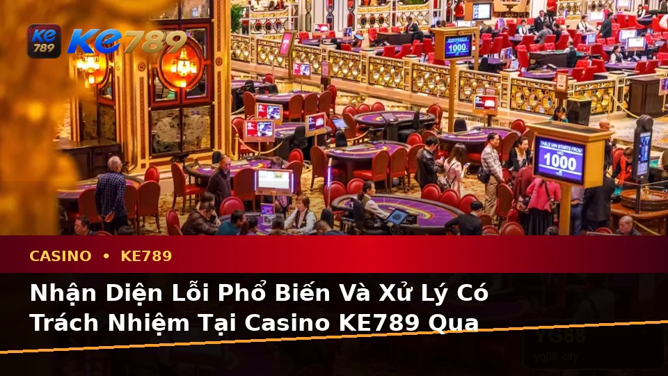 Nhận Diện Lỗi Phổ Biến Và Xử Lý Có Trách Nhiệm Tại Casino KE789 Qua Góc Nhìn Dữ Liệu – ke789pg.bet