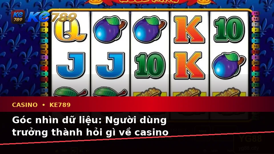 Tổng Hợp Câu Hỏi Thực Tế Về Casino KE789 Qua Góc Nhìn Dữ Liệu Tại ke789pg.bet
