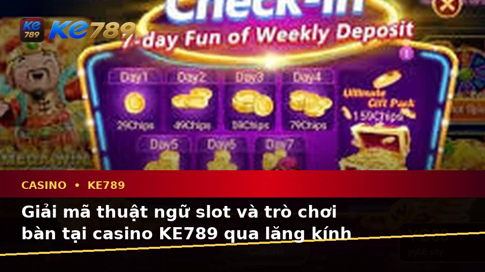 Casino KE789 Tại ke789pg.bet: Giải Thích Thuật Ngữ Slot, Trò Chơi Bàn Và Quản Lý Ngân Sách Qua Góc Nhìn Dữ Liệu