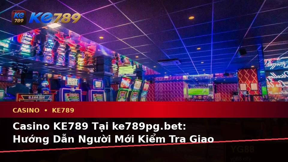 Casino KE789 Tại ke789pg.bet: Hướng Dẫn Người Mới Kiểm Tra Giao Diện Và Thông Tin Qua Góc Nhìn Dữ Liệu