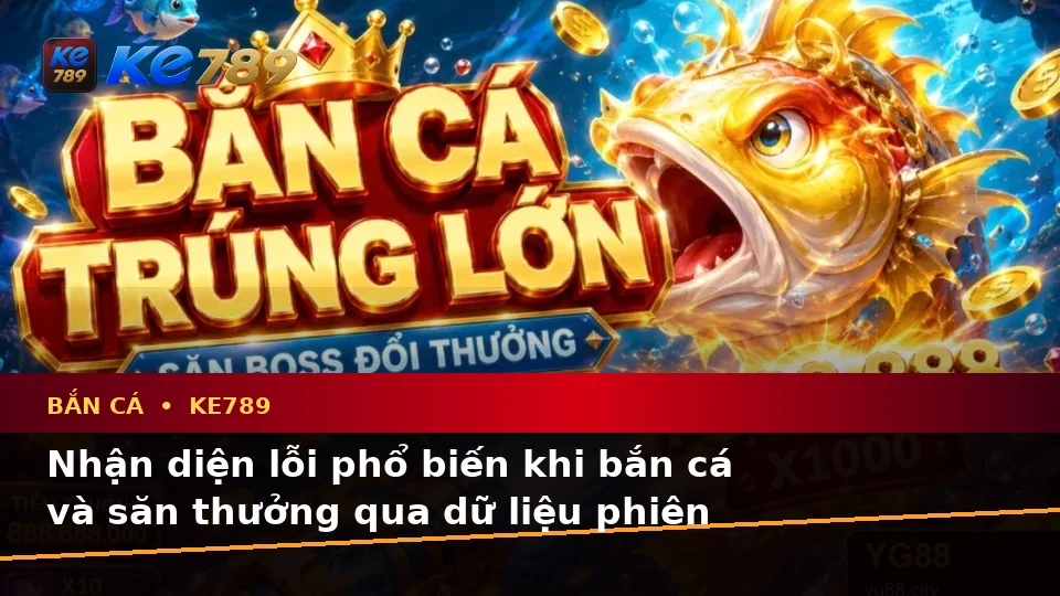 Bắn Cá Săn Thưởng KE789 Tại ke789pg.bet: Nhận Diện Lỗi Phổ Biến Và Xử Lý Có Trách Nhiệm Qua Dữ Liệu